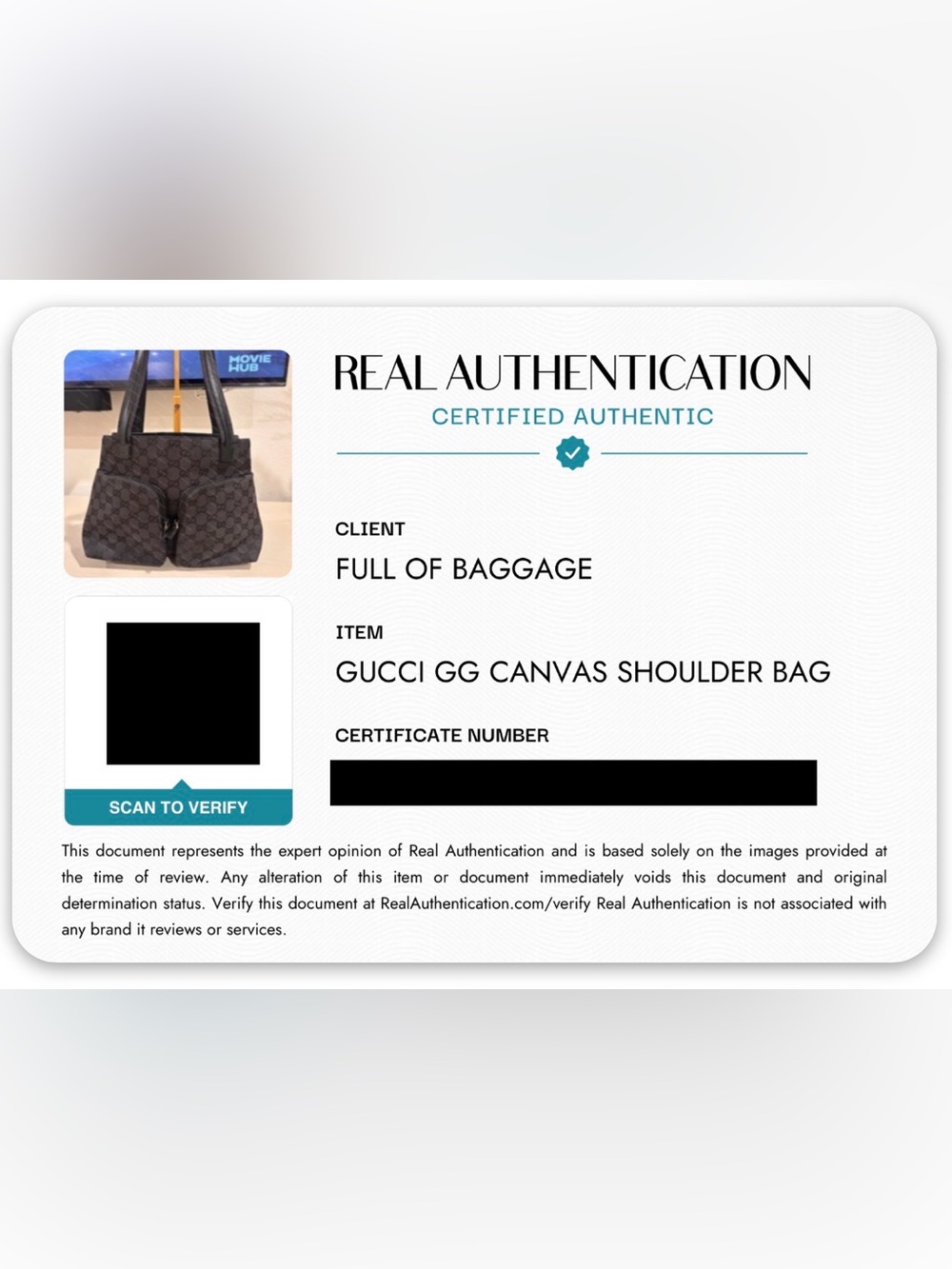 SOLD ❌ Authenticated LIKE NEW Vintage Gucci Tom Ford Black GG Monogram Bag - Picture 10 of 10